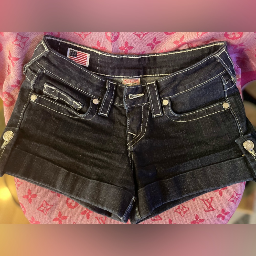 True Religion Jean Shorts